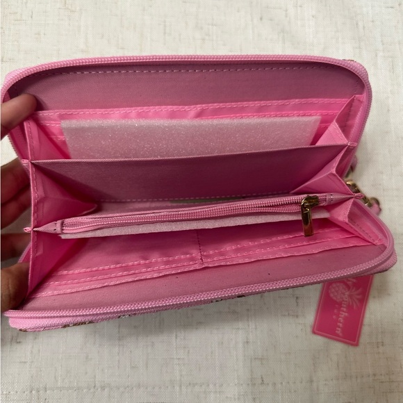 Simply Southern Pink Wallet with Owl Design - Picture 8 of 10